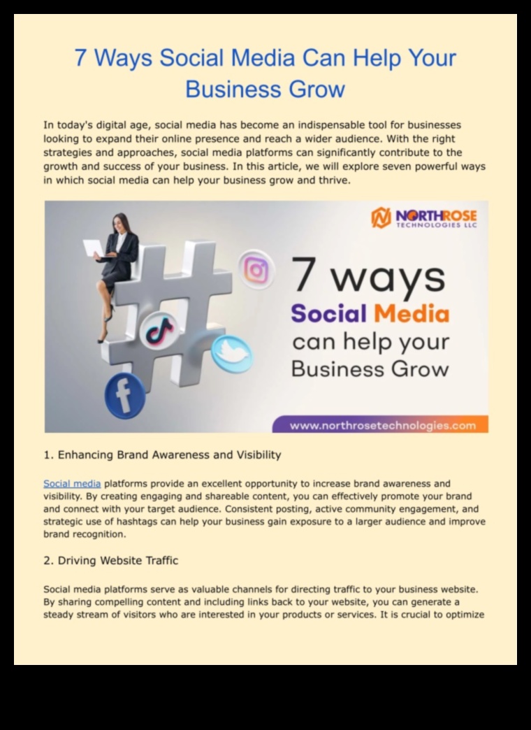 7 labākie sociālo mediju mārketinga padomi uzņēmumiem