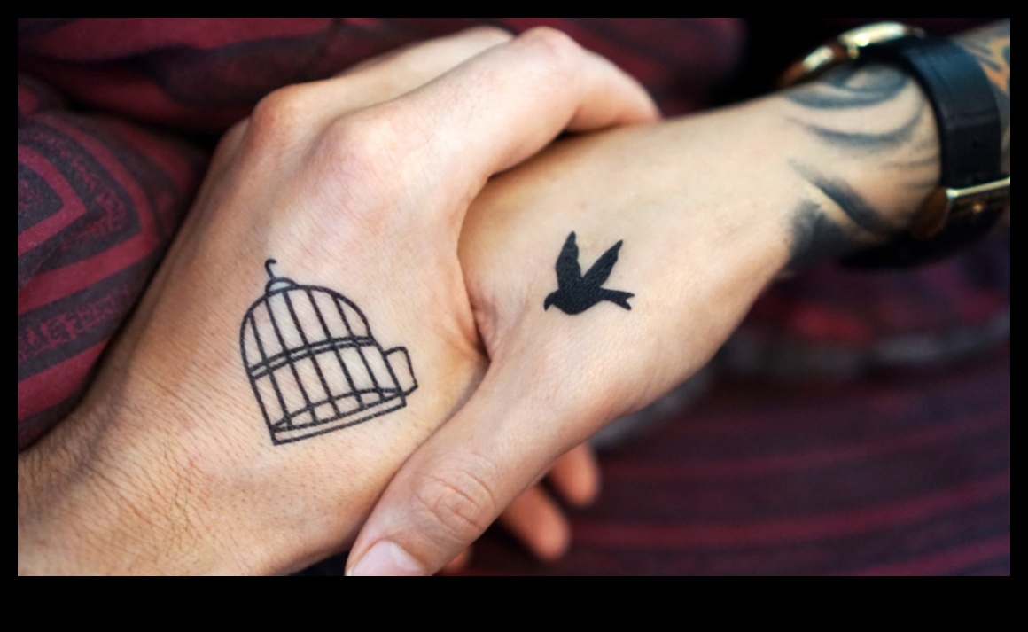 Vienotības modeļi: pāra tetovējumi nedalāmām saitēm