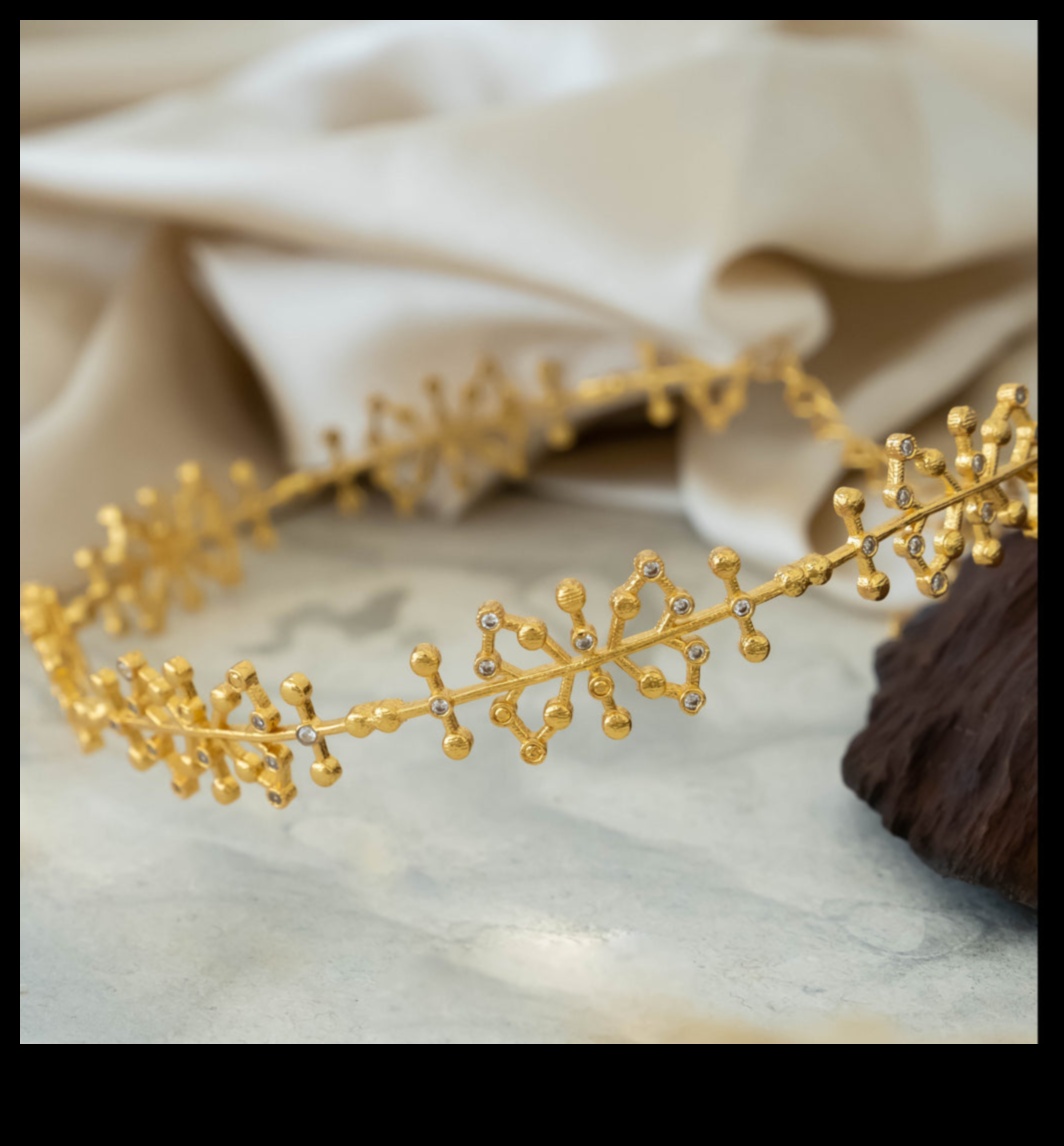 Zelta grācija: izgaismojiet savu auru ar mūsu rokassprādžu zelta glazētu krāšņumu