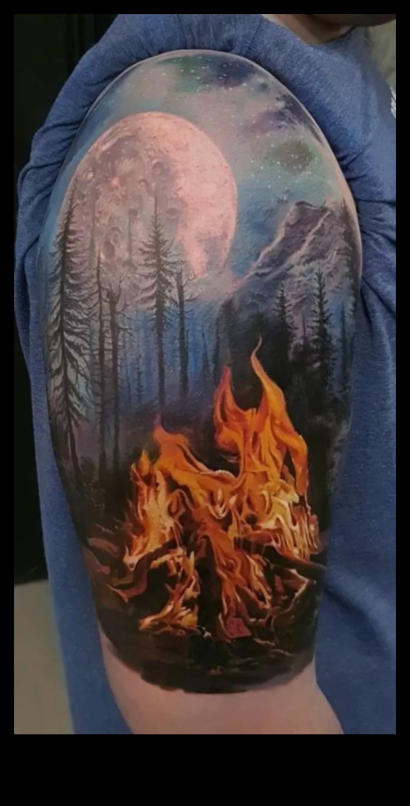 Dabas palete: organiskas un zemiskas tetovējumu idejas