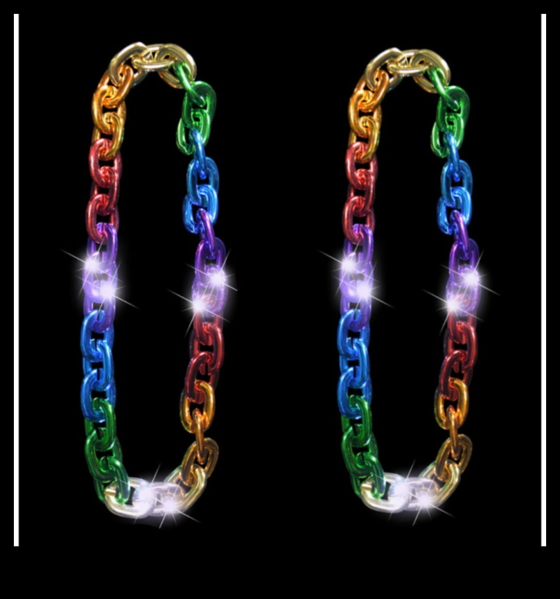 Spilgtas saites: savienojiet savu stilu ar mūsu kvēlojošo saišu kaklarotām