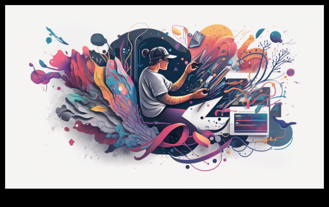 Dizaina saplūšana: radošuma un tehnoloģiju apvienošana tendencēs