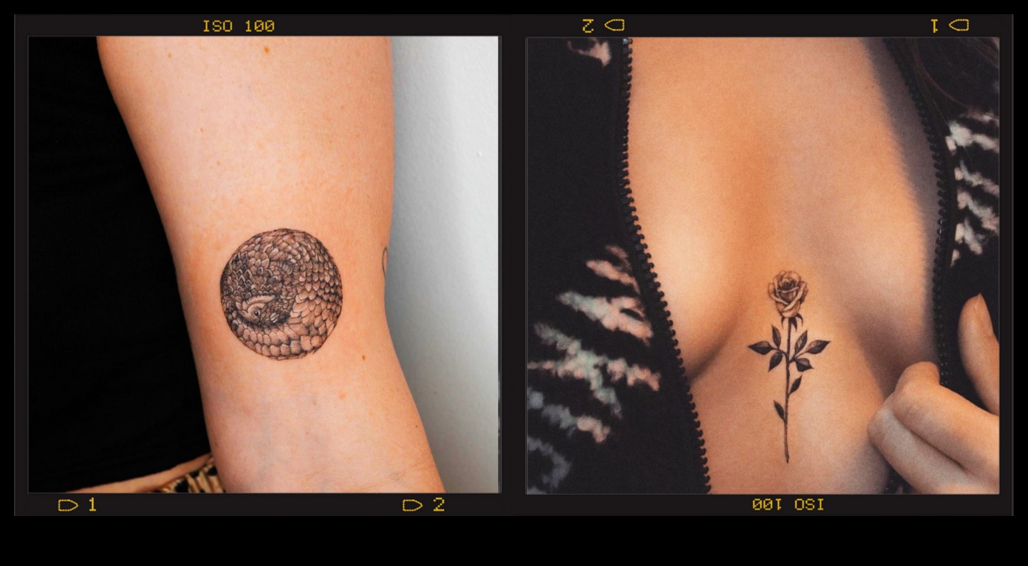 Smalki apgalvojumi: izceliet savu stilu ar minimālisma tintes art