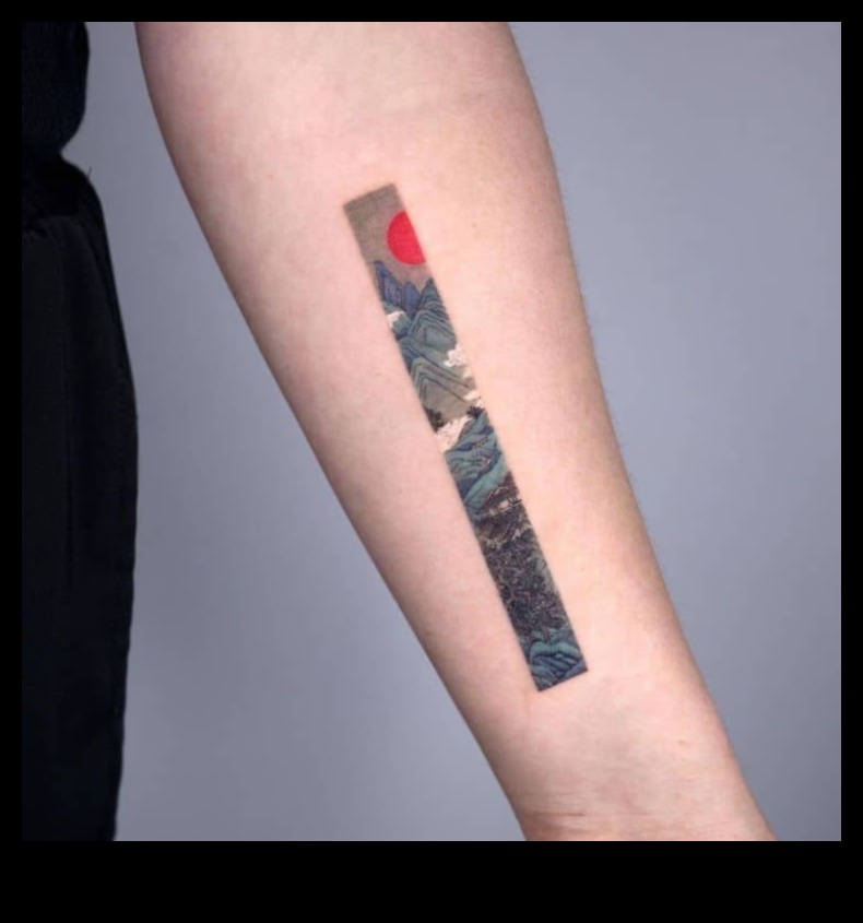 Abstract Elegance: izteiksmīgas un netradicionālas tetovējumu idejas