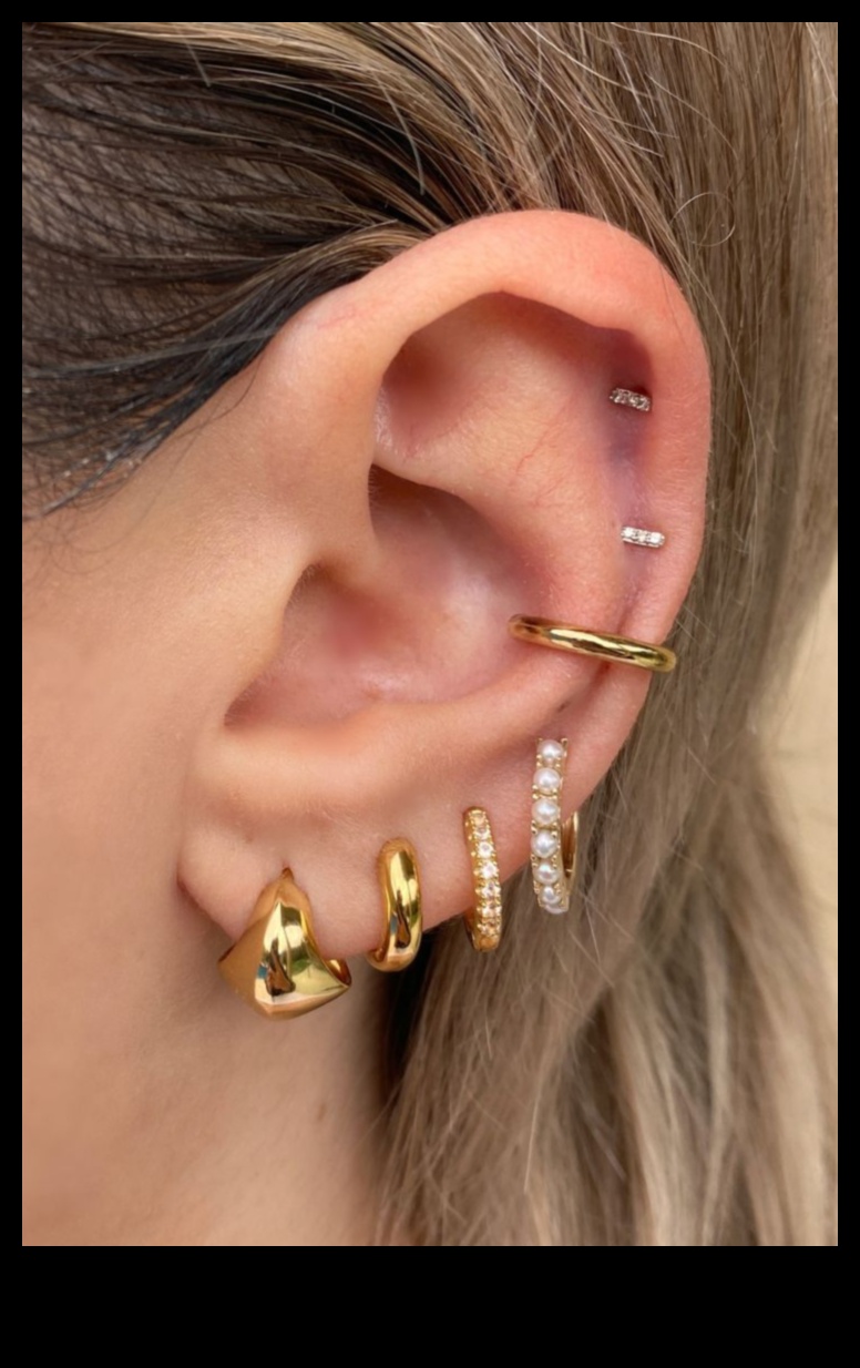 Majestic Medley: izgreznojieties mūsu jaukto auskaru stilu majestātē