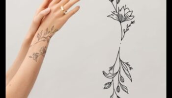 Sīki žetoni: izpaudiet sevi ar minimālistisku tetovējumu mākslu