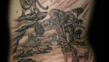 Tintes safari: ienirstiet dzīvnieku tetovējumu stāstu pasaulē