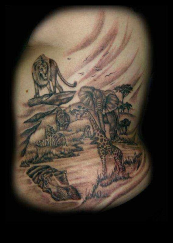 Tintes safari: ienirstiet dzīvnieku tetovējumu stāstu pasaulē